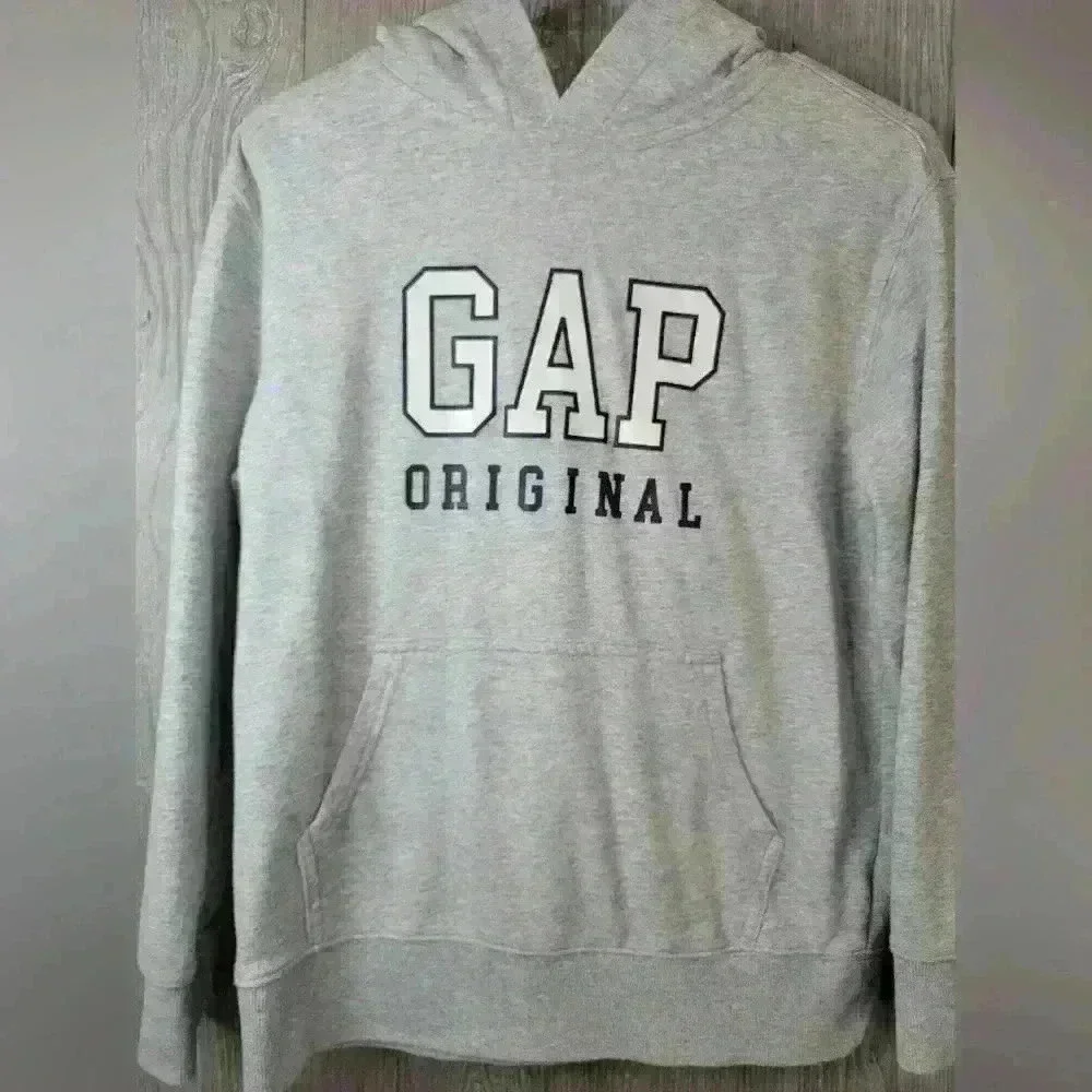 ♡Gap Kids Hoodie‎ gray. Size XL(14-16) cotton/poly blend.